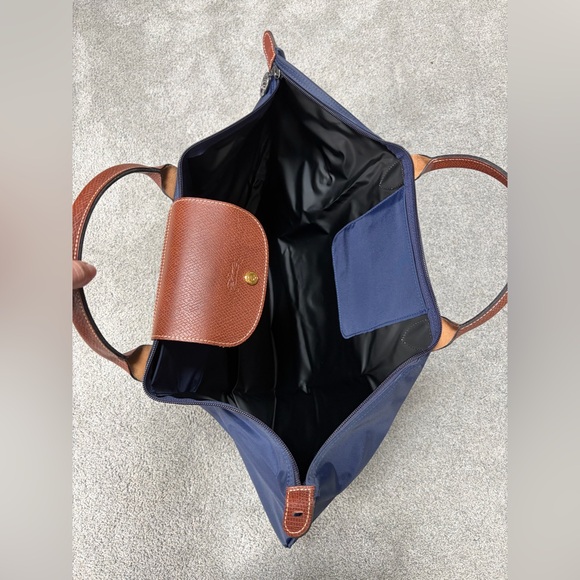 Longchamp Large Le Pliage Original Travel Bag Plum - Picture 5 of 10